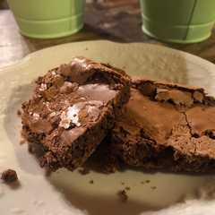 Una foto de Brownie de Chocolate!