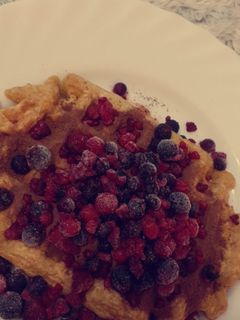 Zabgofri erdei gyümölccsel (GM, LM) recept fotója