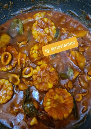 Foto resep Cumi saos padang extra pedas
