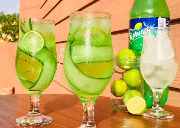 How to Prepare Favorite Sparkling(cucumber)🍹