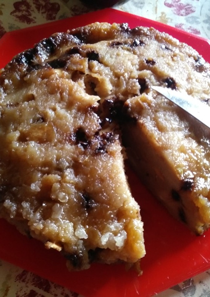 Una foto de Budín de pan fácil