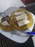 Tortilla de plátano maduro