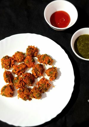 A picture of Potato And Spinach Fritters.