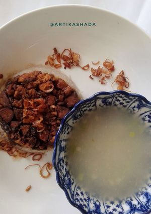 Foto resep Nasi Tim Ayam Keto