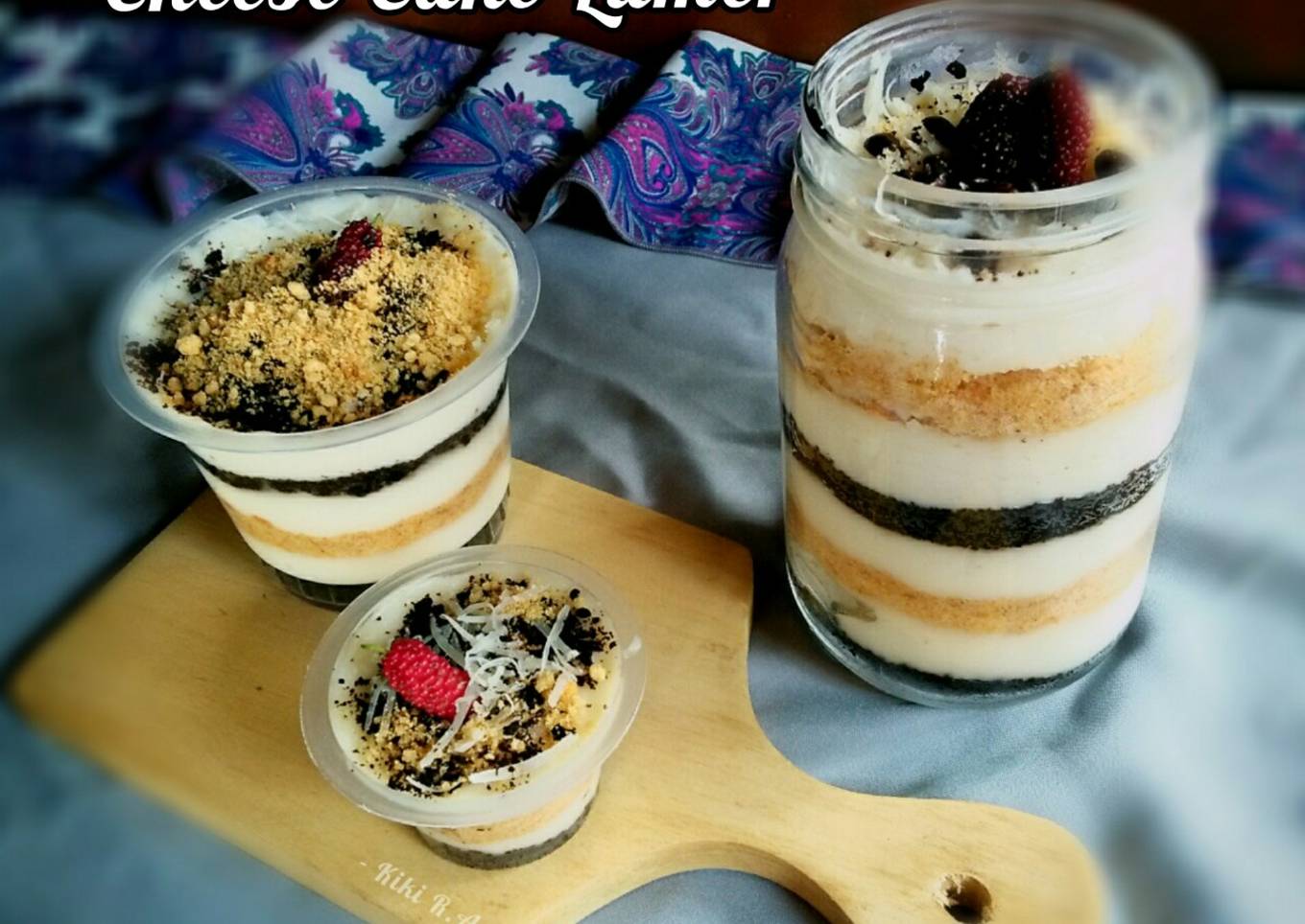 Oreo Sari Gandum Cheese Cake Lumer