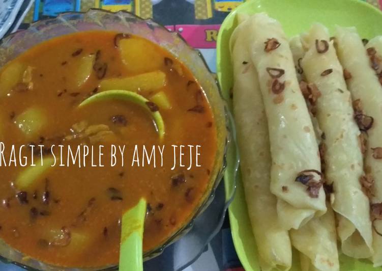 Bumbu Ragit Palembang + Kuah Kari Simple | Resep Membuat Ragit Palembang + Kuah Kari Simple Yang Sempurna