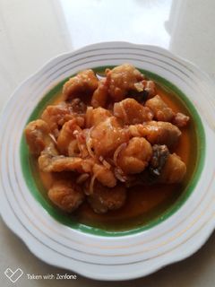 Foto resep Kakap fillet tepung saos asam manis