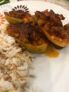 صورة لوصفة قوارب الكوسا