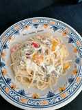 Spaghetti cremosos