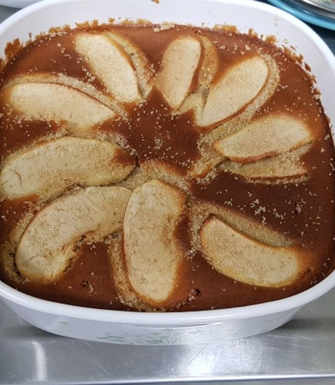 蘋果香蕉蛋糕 的食譜成品照片