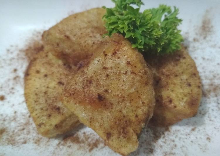 Ubi goreng tepung kayu manis #BikinRamadanBerkesan