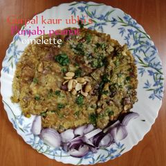 Punjabi peanut omelette A picture of Punjabi peanut omelette.