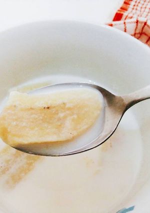 Foto resep Pisang Masak Susu (ala webtoon)