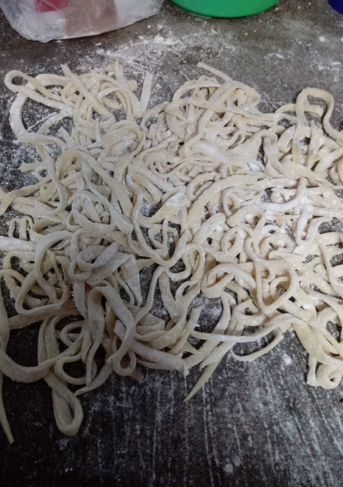 Una foto de Tallarines caseros 🍝