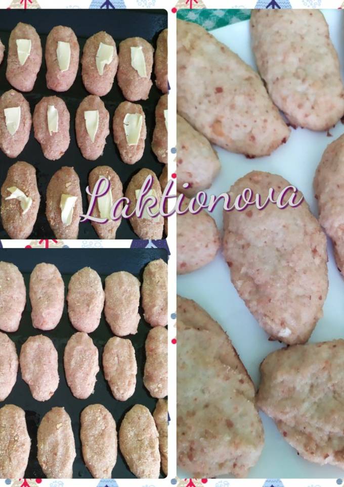 Котлети з філе індика і овочами