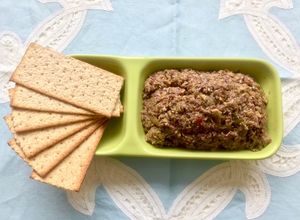 Una foto de Tapenade verde a mi manera