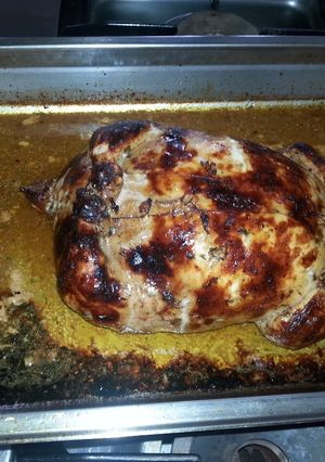 Una foto de Pollo relleno