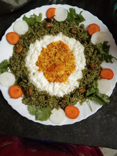 மூவர்ண சாதம்(tricolour rice recipe in tamil) செய்முறை முக்கிய புகைப்படம்