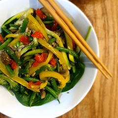 A picture of Vegetable stir fry.
