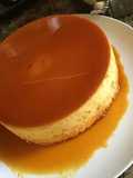Flan de queso crema Puertorriqueño