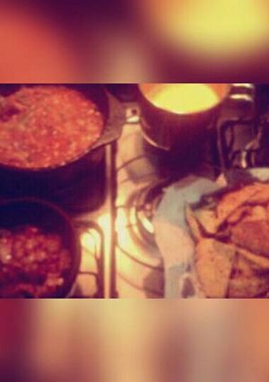 Una foto de Nachos caseros