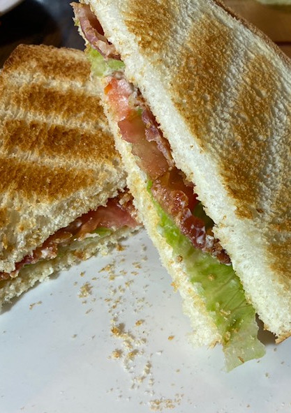 A picture of Tyler’s BLTS.