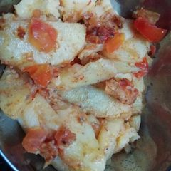 A picture of Dry Aloo.