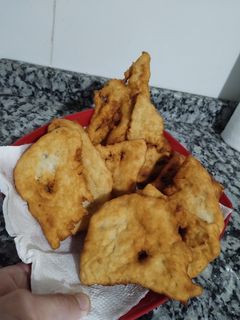 Una foto de Tortas fritas con harina leudante