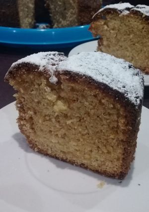 Una foto de Bizcochuelo de manzana súper esponjoso en licuadora🍎