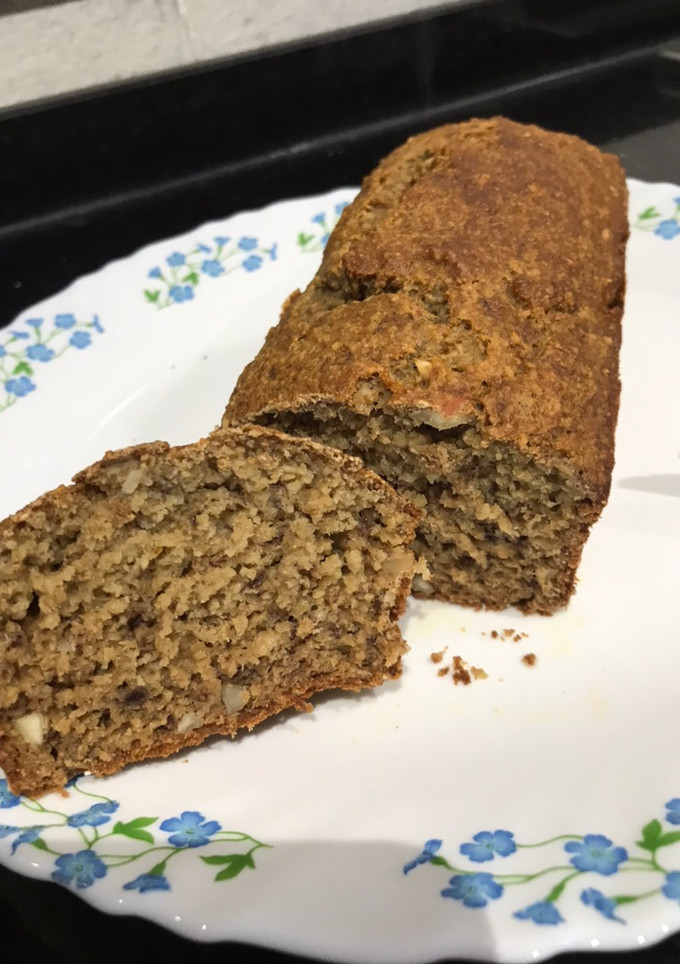 Una foto de Budín de avena y banana