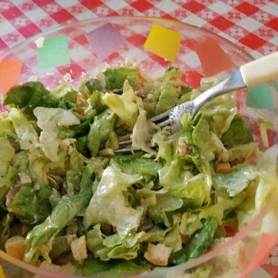 Caesar Salad (ensalada césar) Receta de Adriana Elizabeth Rossa- Cookpad