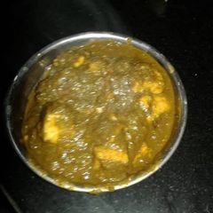 Palak paneer A picture of Palak paneer.