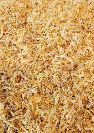 Hình của món Ruốc (chà bông) gà, heo.