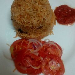 A picture of Beef pilau.
