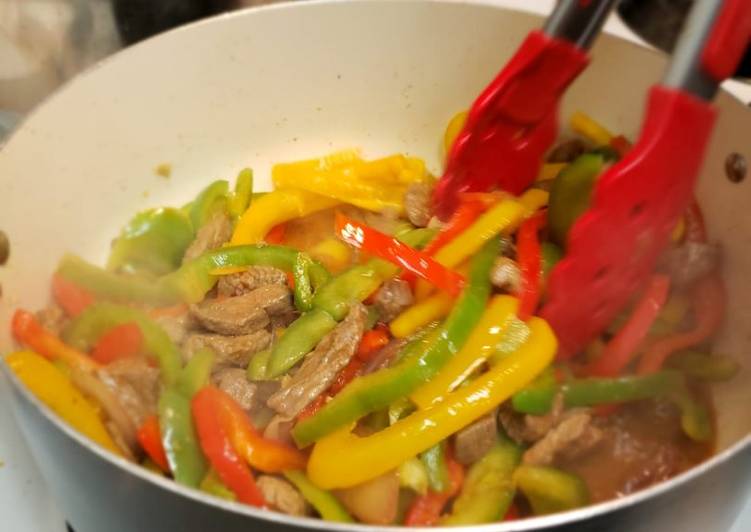 Tasty And Delicious of Beef Stir fry