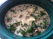 A picture of spicy chicken kale i