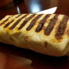 A picture of Grilled Chicken Wrap with Jicama Mango Slaw.