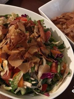 A picture of Fattoush for Ramadan.