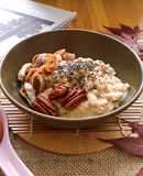 🌱 Cháo Yến Mạch Sữa Hạt & Quả Sung Khô (Vegan)