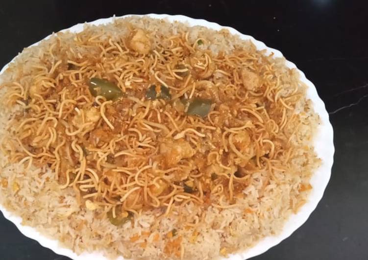 Easiest Way to Make Speedy American chop suey with fried rice