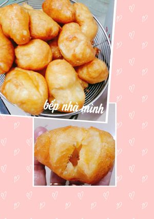 Hình của món Bánh choux chiên.