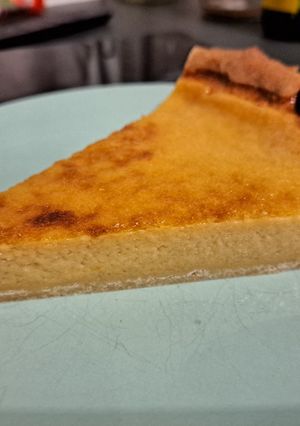 Une photo de Tarte au lait et sirop d'érable
