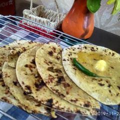 A picture of Moong miisii Roti.