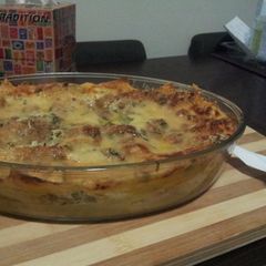 A picture of Lasagna.
