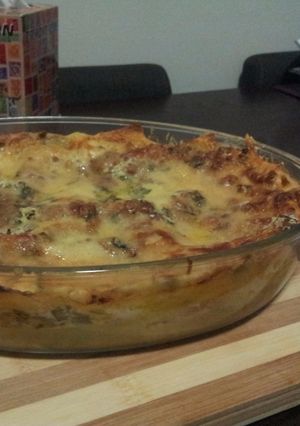 A picture of Lasagna.