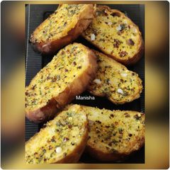 A picture of Crispy Garlic Bread (No Fire).