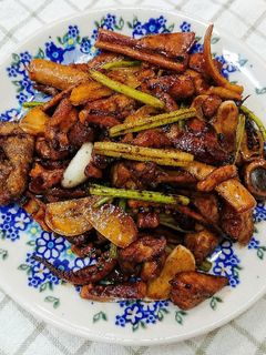 客家小炒 (簡易版) 的食譜成品照片