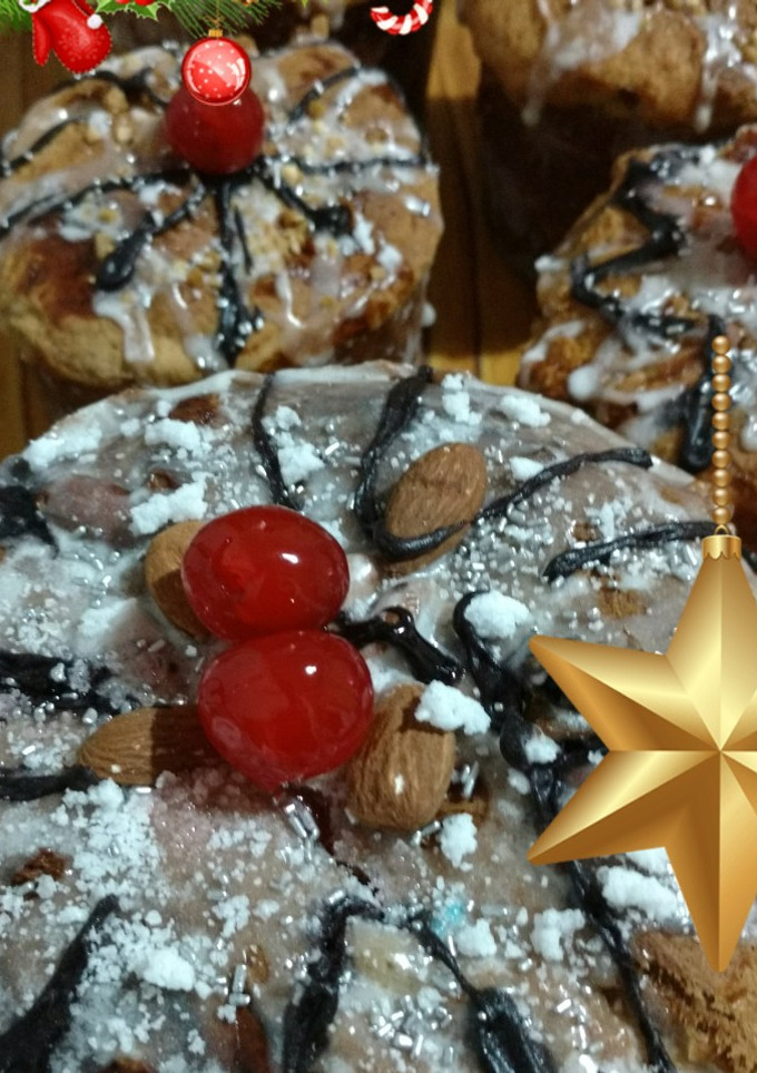 Una foto de Pan dulce Navideño