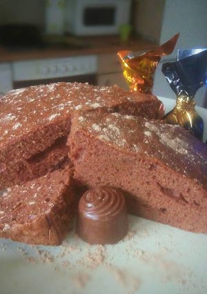 Foto principal de Bizcocho de yogurt con chocolate