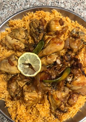 صورة لوصفة كبسة دجاج